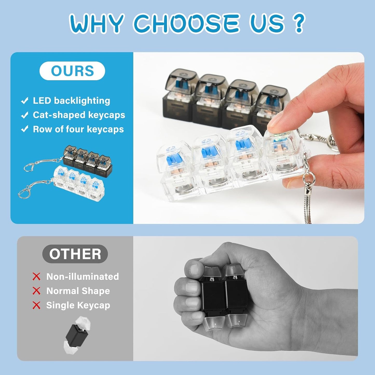 TypeTherapy™ Keyboard Fidget