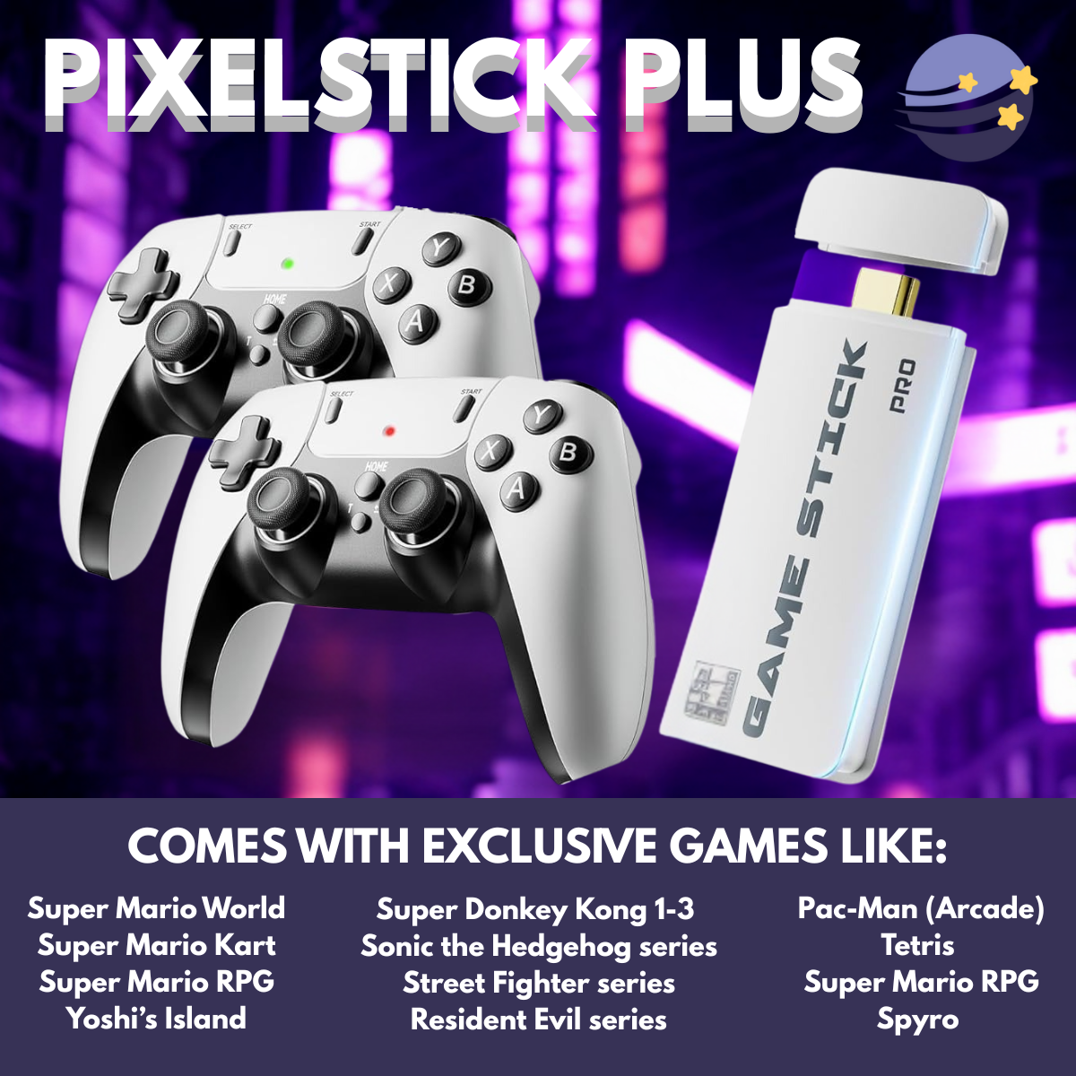 Future Finds™ PixelStick(2 FREE CONTROLLERS INCLUDED)