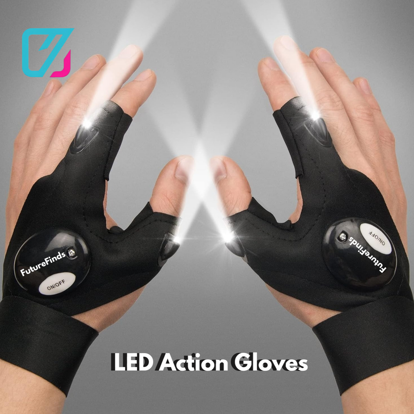 FutureFinds™ LED Action Gloves