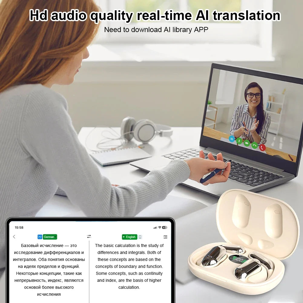 Future Finds™ AI Translation Earbuds