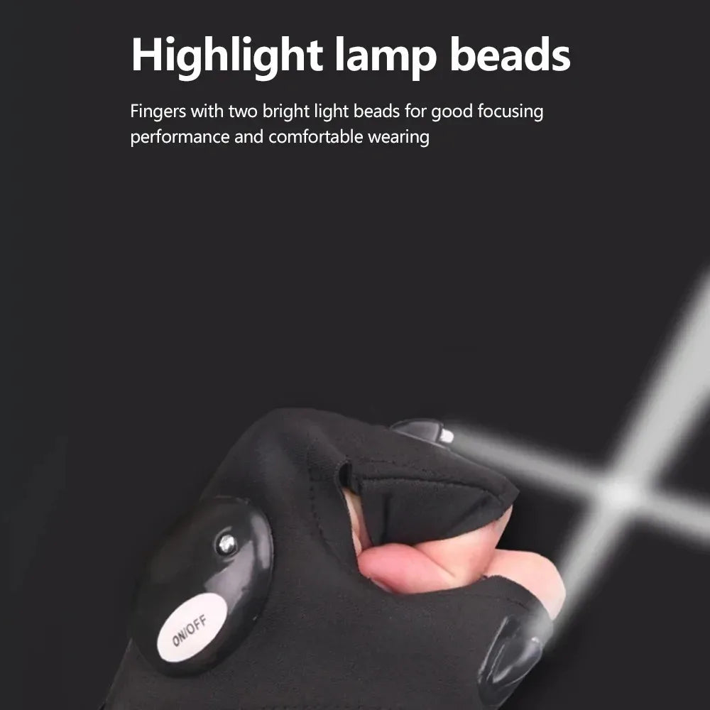 FutureFinds™ LED Action Gloves