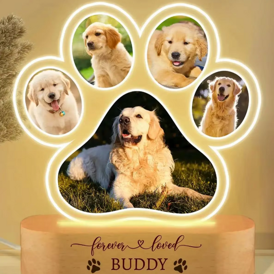 Dog Memory Lamp