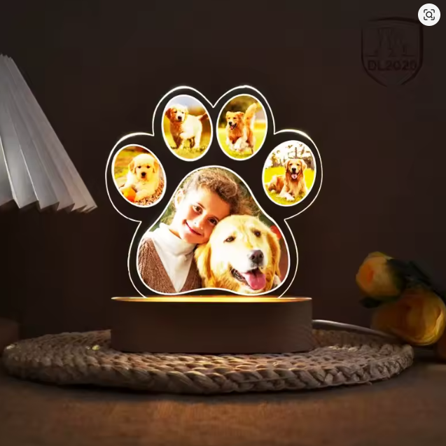 Dog Memory Lamp
